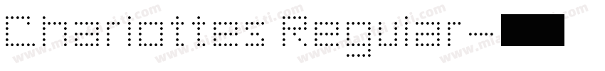 Charlottes Regular字体转换